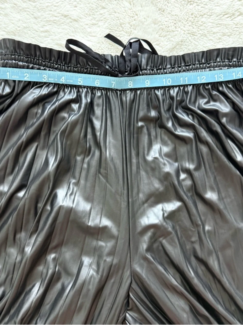NEW!!! Zara women wide leg pants size L - Picture 7 of 9
